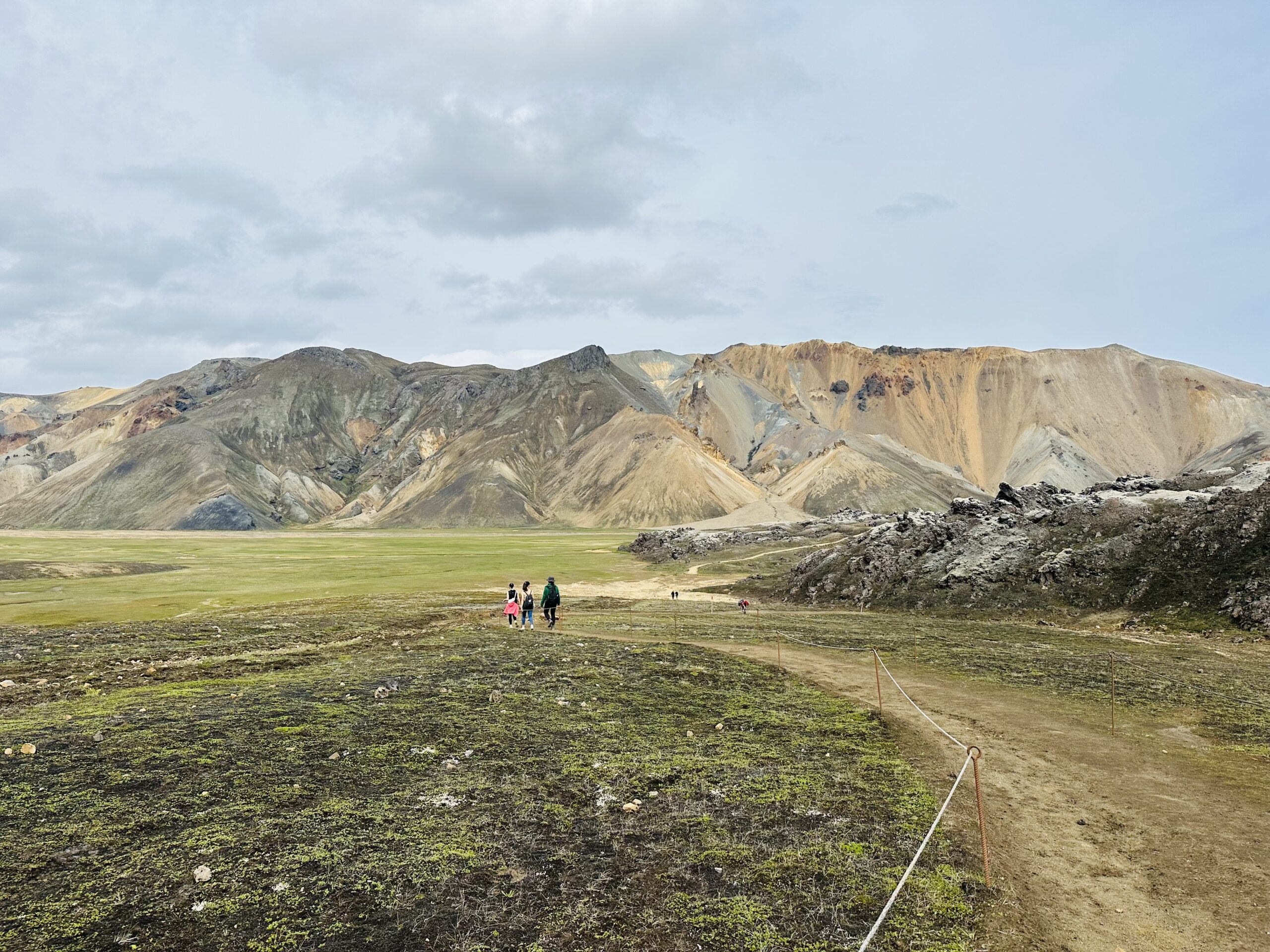 冰島Landmannalaugaru 三小時健行行程