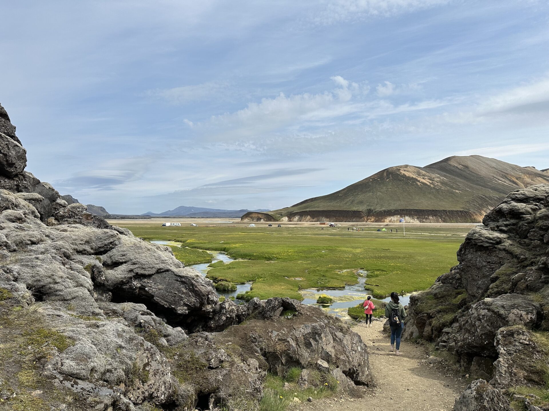 冰島超美營地Landmannalaugar Camping
